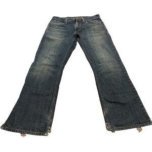 Levi’s Distressed Low Bootcut Jeans 527